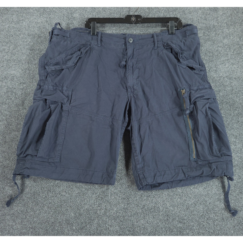 Polo Ralph Lauren Surplus Fit Cargo Shorts 40 Navy Blue Military MIL-J-4883A